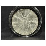 1984 Mexico 1 troy oz Silver Round