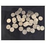 (40) Assorted Dates Kennedy Half Dollars