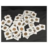 49 Assorted Dates Pennies