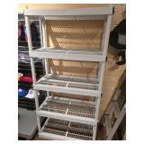 Plastic Shelving Unit