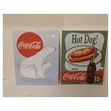Coca Cola Metal Signs