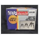 Heavy Duty 3 Piece Gear Puller Set