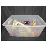 Bin of Misc Tools and Accessories