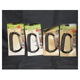 Pittsburgh Jumbo Aluminum Hooks (4)