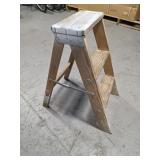 2 Step Wooden Ladder