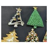 (6) Christmas Tree Pins