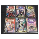 Marvel PSI Force Comic Books (6)