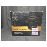 Black Ceramic Water Dispenser (5gal Btl, 3gal Int)