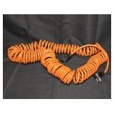 50ft Coiled Extension Cord