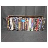Box of DVDs