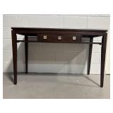 Small Wood / Leather Top Desk