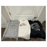 (3) Harley Davidson T-Shirts Size XL