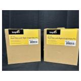 Impact Wall Plate w/ Right Angle Baby Pin (2)