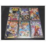 Marvel PSI Force Comic Books (6)