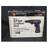 Black & Decker 4.8V Cordless Drill