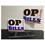 OP Loves The Bills Yard Signs