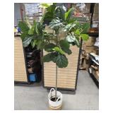 7ft Faux Tree (2 repaired branches)