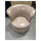 Tan Swivel Chair