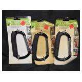 Pittsburgh Jumbo Aluminum Hooks (3)