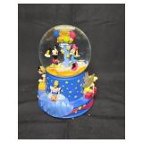 Walt Disney Mickey Mouse Snow Globe Music Box