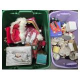 Bins of Christmas Dï¿½cor