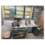 Contents of Cabinets & Countertop