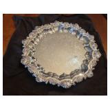 Silver Plate Serving Tray