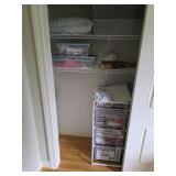 Contents of Left Side of Closet