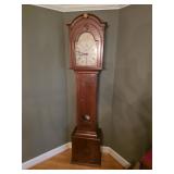 Thomas Plymouth 1800s Wooden Gear Grandfather Cloc