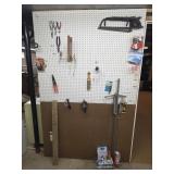 Contents of Wall (Tools, Misc)