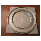 International Silver Co Pewter Serving Plate