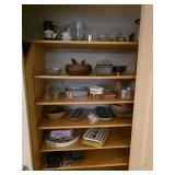 Contents of Pantry Shelves