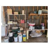 Contents of Garage Rear Wall
