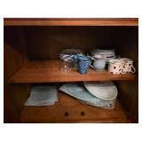 Contents of Lower Left Cabinet