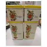 Cheinco Spice of Life Metal Canisters