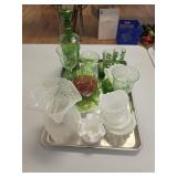 Tray of Glassware
