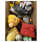 Box of Vintage Toys, Pez Dispensers, Etc