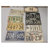 Vintage License Plates
