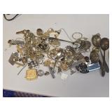 Various Scrap Jewelry & Spoons