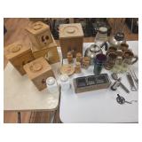 Vintage Canisters, Salt/Pepper Shakers,