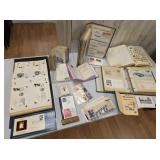 Stamp Books & First Day Covers