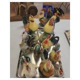 Tray of Porcelain / Ceramic Animal Figures