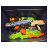 Bin of Nerf Guns