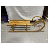 Vintage Wooden Sled