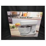 6 Speed 5.3qt Electric Stand Mixer