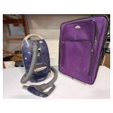 Suitcase & Vacuum Cleaner