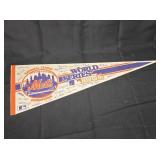 1986 NY Mets World Series Pennant
