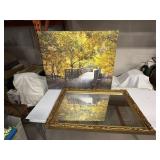 Landscape Picture & Wall Mirror