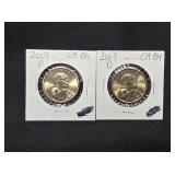 2003P & 2003D US Dollar Coins