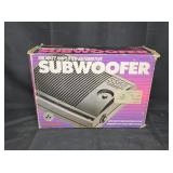 100W Amplified Automotive Subwoofer